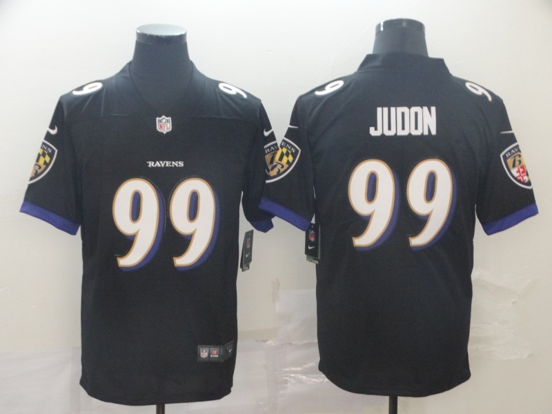 Men's Baltimore Ravens Matthew Judon #99 Black Jersey